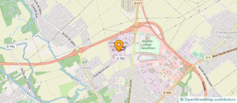 localisation de l'entreprise GAZ SERVICES  LAVAU
