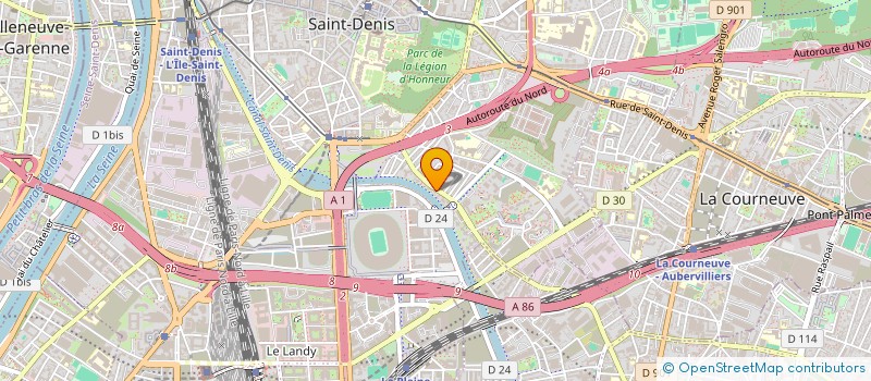 localisation de l'entreprise GAZAF PEINTURES RENOVS NETTOYAGES  SAINT-DENIS