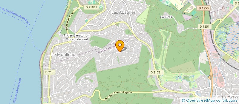 localisation de l'entreprise GAZAN à LA TESTE-DE-BUCH