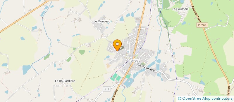 localisation de l'entreprise GAZEAU LOC IMMO  BRESSUIRE