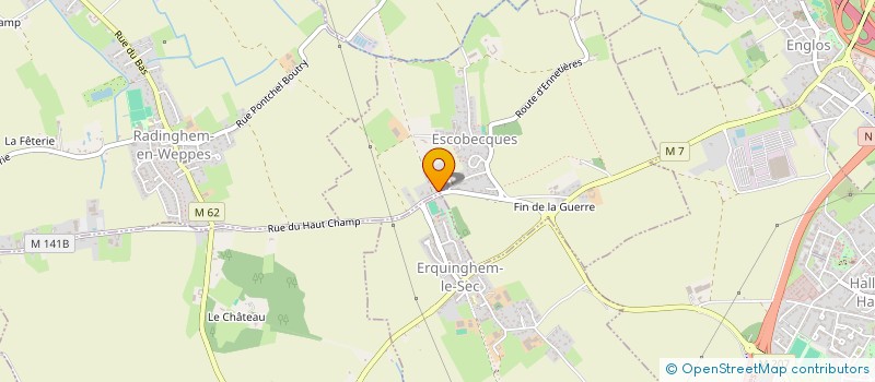 localisation de l'entreprise GAZEL 1467  ESCOBECQUES