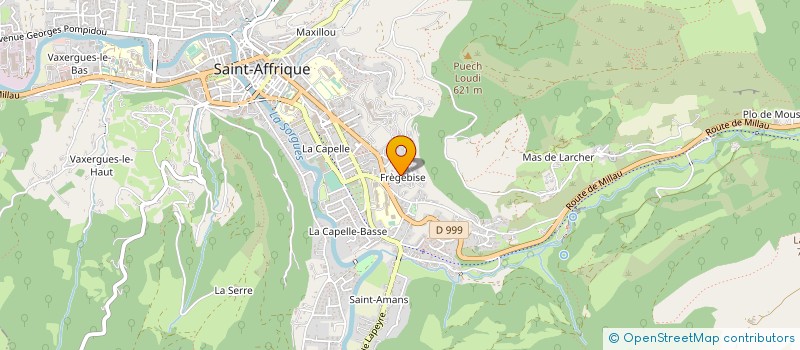 localisation de l'entreprise GAZEL ROUVE 2000  SAINT-AFFRIQUE