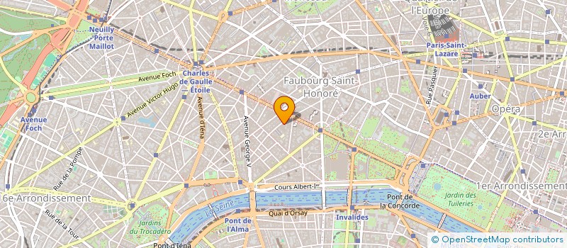 localisation de l'entreprise GAZELEY BURGUNDY 3 SAS  PARIS