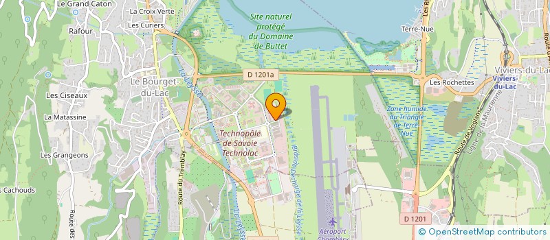 localisation de l'entreprise GAZELLE  LE BOURGET-DU-LAC