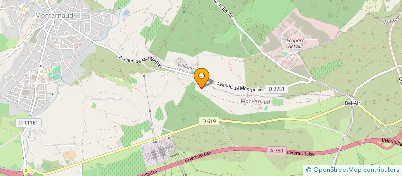 localisation de l'entreprise GAZELLE  MONTARNAUD