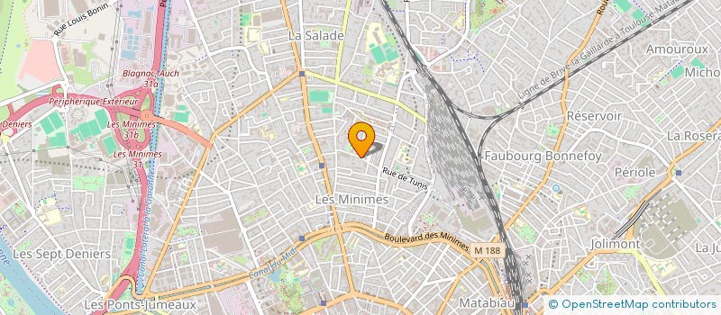 localisation de l'entreprise GAZELLE ET COMPAGNIE à TOULOUSE