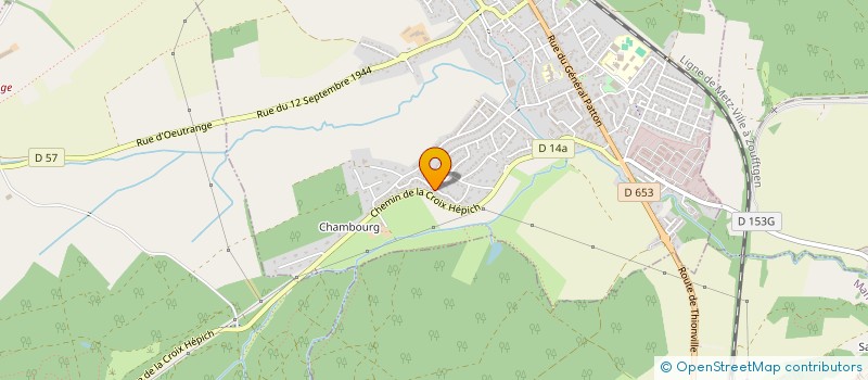 localisation de l'entreprise GAZELLE SCI  HETTANGE-GRANDE