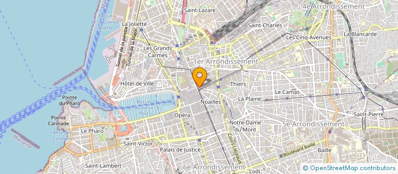 localisation de l'entreprise GAZELLE SOLIDARITE à MARSEILLE