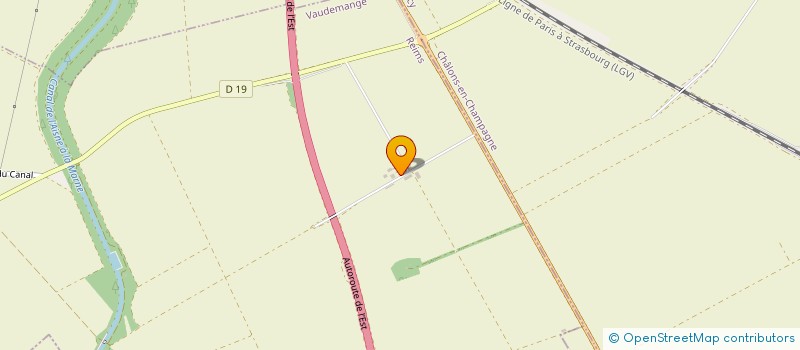 localisation de l'entreprise GAZMA à VAUDEMANGE