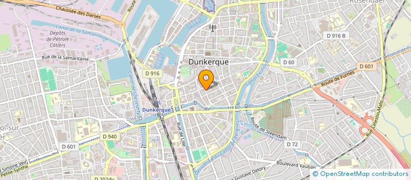 localisation de l'entreprise GAZOLINE à DUNKERQUE