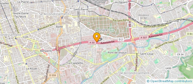 localisation de l'entreprise GAZOLINE à MARSEILLE