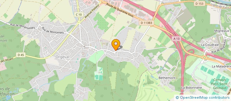 localisation de l'entreprise GAZON & CO  SAINT-MARTIN-SAINT-FIRMIN