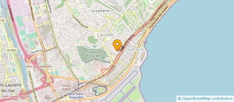 localisation de l'entreprise GAZOPPI SARL à NICE