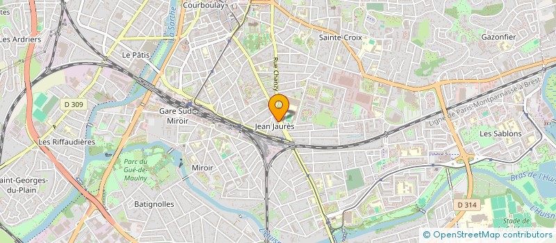 localisation de l'entreprise GAZOU  SAINT-DENIS-D'ANJOU