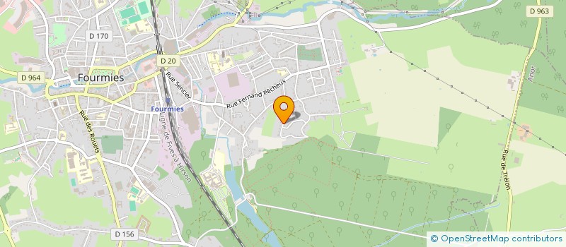 localisation de l'entreprise GAZZETTA FOOT  FOURMIES