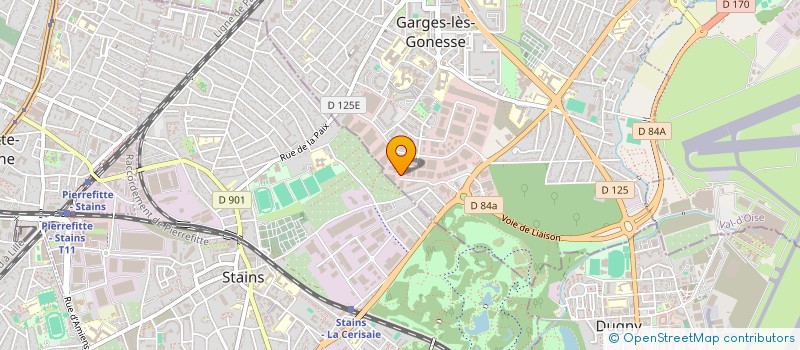 localisation de l'entreprise GAZZOLA à SAINT-DENIS