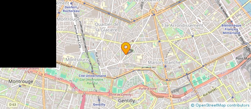 localisation de l'entreprise GB  PARIS