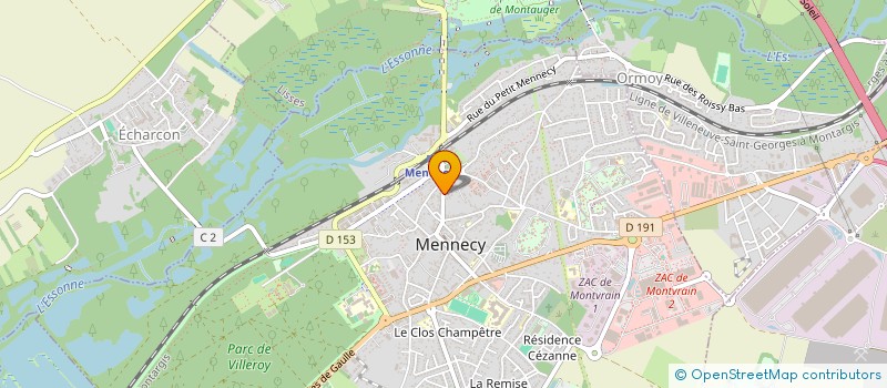 localisation de l'entreprise GB à ORMOY