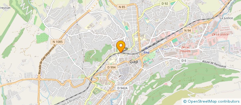 localisation de l'entreprise GB  GAP