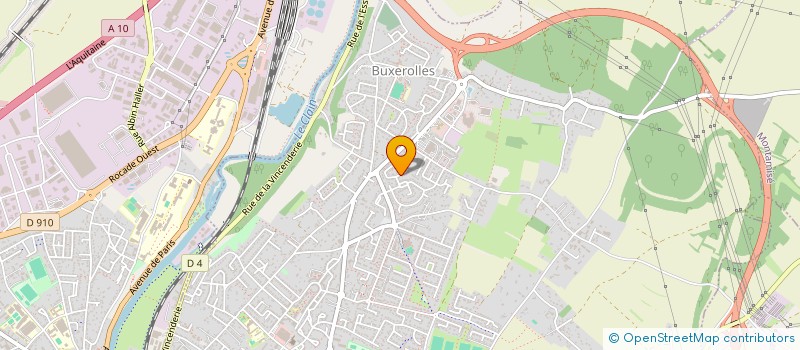 localisation de l'entreprise GB  BUXEROLLES