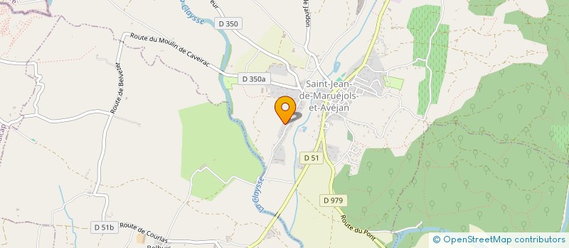 localisation de l'entreprise GB  SAINT-JEAN-DE-MARUEJOLS-ET-AVEJAN
