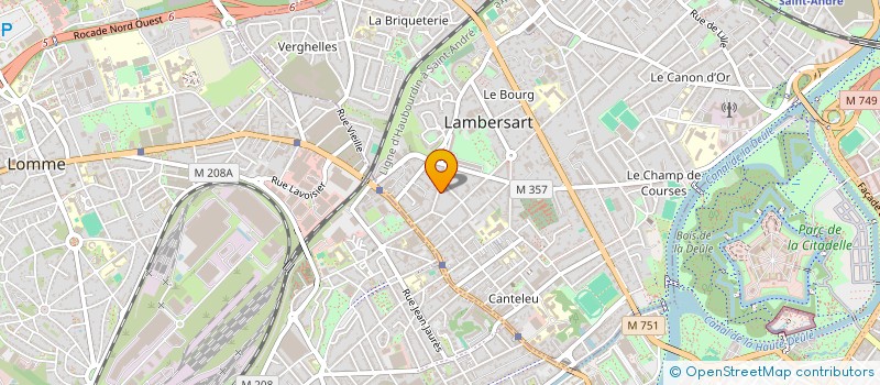 localisation de l'entreprise GB à LAMBERSART