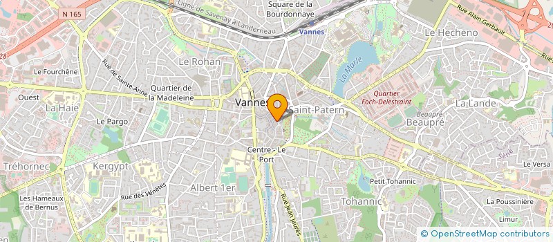 localisation de l'entreprise GB AND CO à VANNES