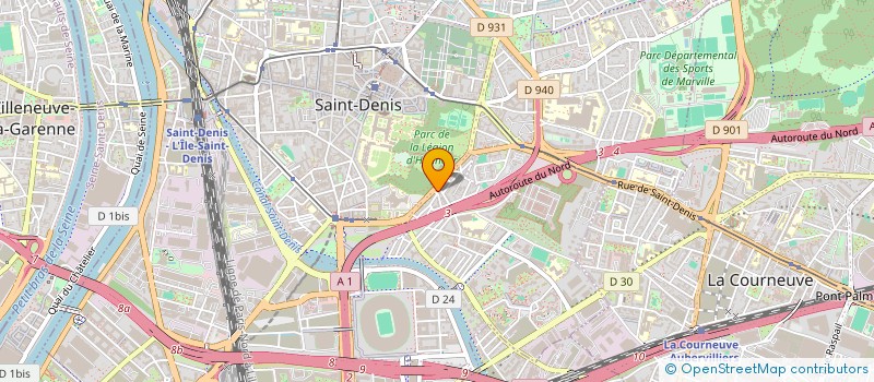 localisation de l'entreprise GB ASSUR à SAINT-DENIS
