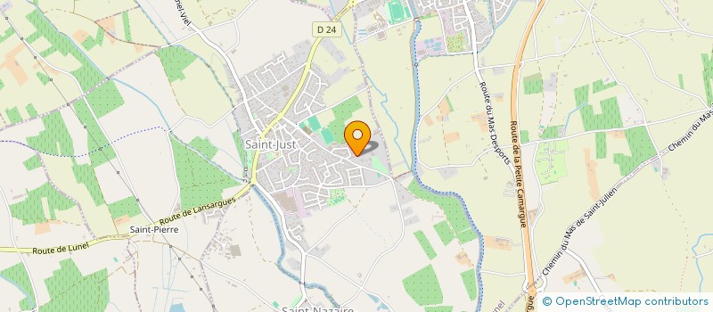 localisation de l'entreprise GB AUDIT ET CONSEILS  SAINT-JUST