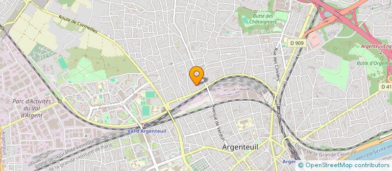 localisation de l'entreprise GB BEST RENOVATION  ARGENTEUIL