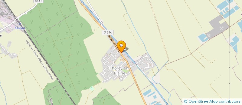 localisation de l'entreprise GB BRETENIERE  AISEREY