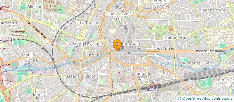 localisation de l'entreprise GB COGNAC 2234  RENNES