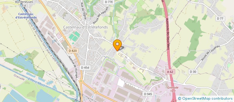 localisation de l'entreprise GB COMMEVENTS  CASTELNAU-D'ESTRETEFONDS