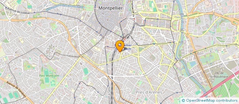 localisation de l'entreprise GB CONSEIL à MONTPELLIER