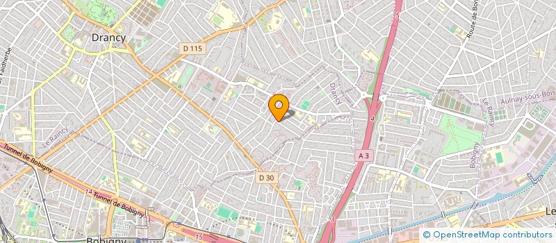 localisation de l'entreprise GB CONSEIL à DRANCY