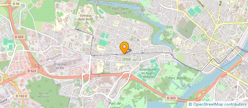 localisation de l'entreprise GB CONSEIL  ORLEANS