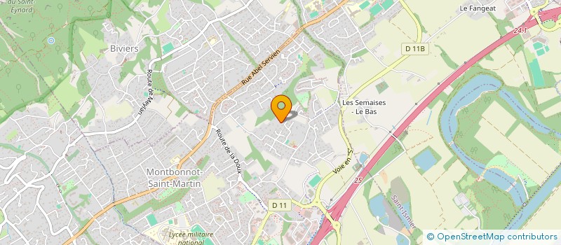 localisation de l'entreprise GB CONSEILS à MONTBONNOT-SAINT-MARTIN