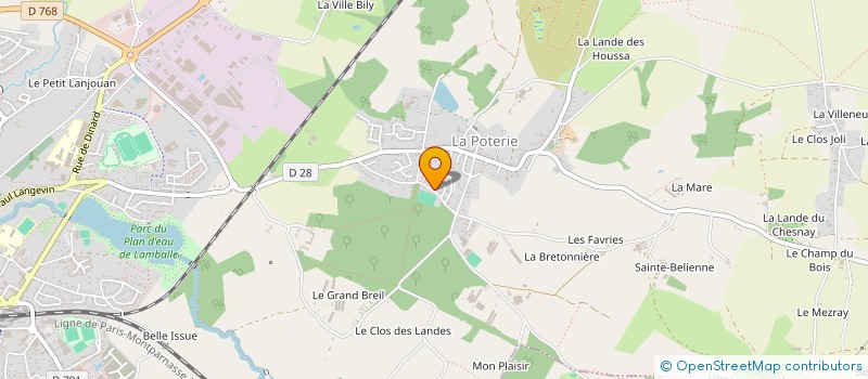 localisation de l'entreprise GB CONSTRUCTION BOIS à LAMBALLE-ARMOR