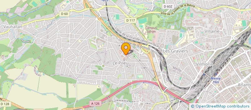 localisation de l'entreprise GB CONSULT  MASSY