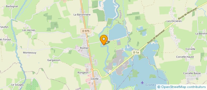 localisation de l'entreprise GB COUSANCE  JAYAT