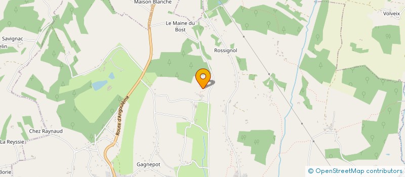 localisation de l'entreprise GB CREA CARRELAGE  PETIT-BERSAC