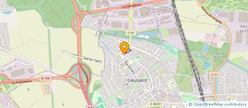 localisation de l'entreprise GB-CT  LIEUSAINT