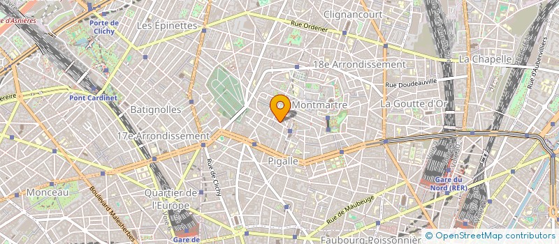 localisation de l'entreprise GB DIFF  PARIS