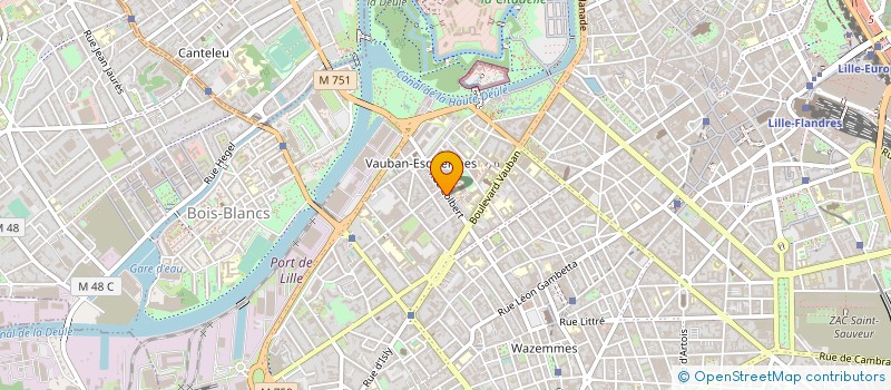 localisation de l'entreprise GB DISTRIBUTION à LILLE