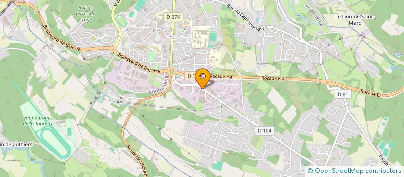 localisation de l'entreprise GB FACONNAGE à PUYMOYEN