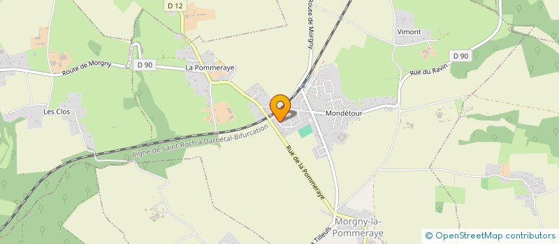 localisation de l'entreprise GB FAMILY  MORGNY-LA-POMMERAYE