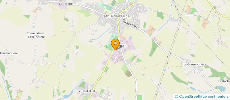 localisation de l'entreprise GB FORAGES DIRIGES à ATHIS-VAL DE ROUVRE