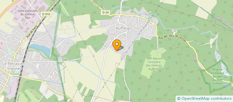 localisation de l'entreprise GB GIVRY  AUFFARGIS