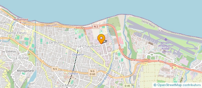 localisation de l'entreprise GB GLOBAL  SAINT-DENIS