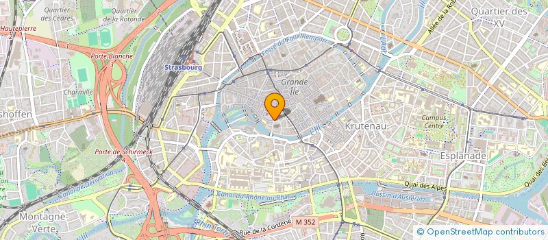 localisation de l'entreprise GB GROUP à STRASBOURG